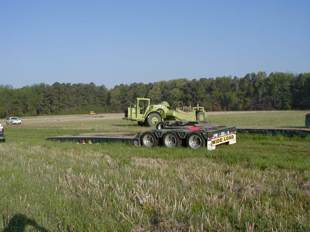 Fields during the earth work