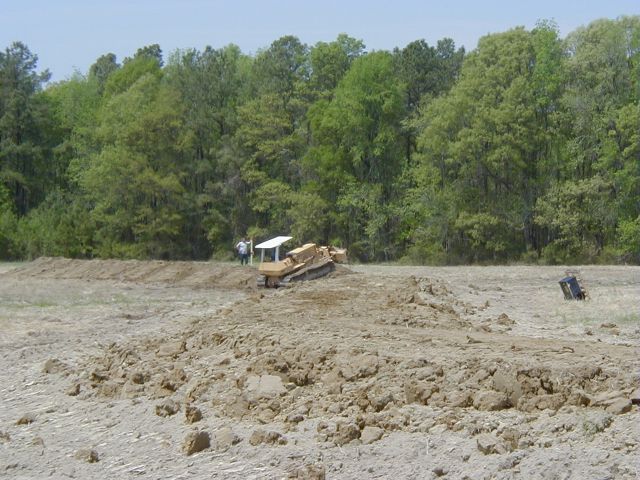 Fields during the earth work